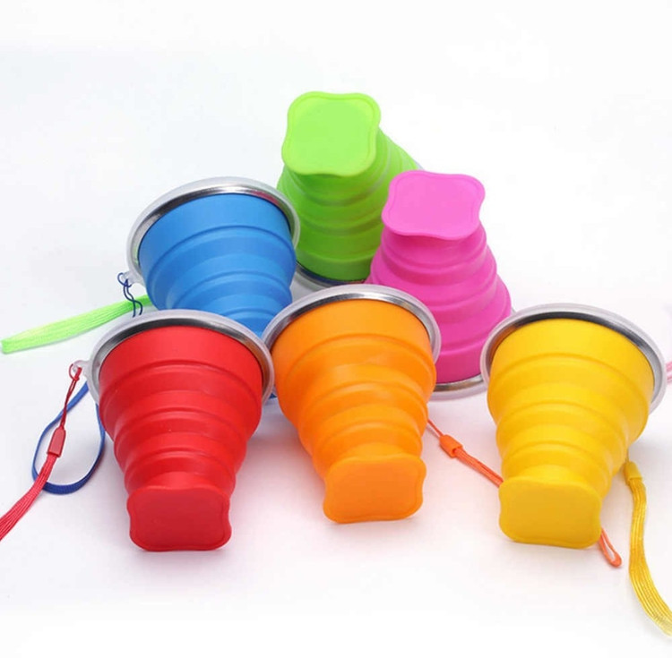 لیوان سلیکونی تاشو