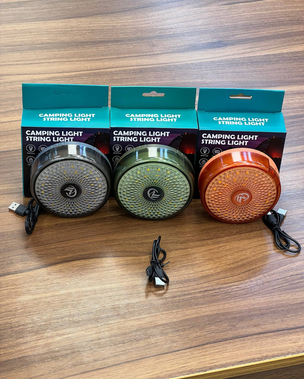 چراغ کمپ و ریسه شارژی-ضدآب