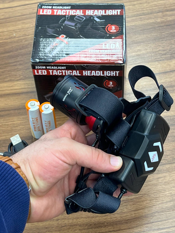 هدلامپ و چراغ قوه زوم دار